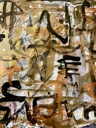 Trama calligrafica moderna