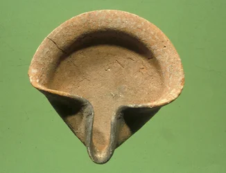 Lampada ad olio israelita (terracotta)