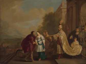 Il faraone restituisce Sara ad Abramo