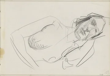 Nudo femminile reclinato