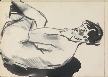 Nudo femminile seduto