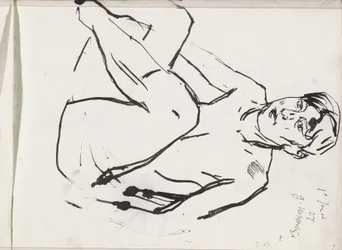 Nudo femminile seduto