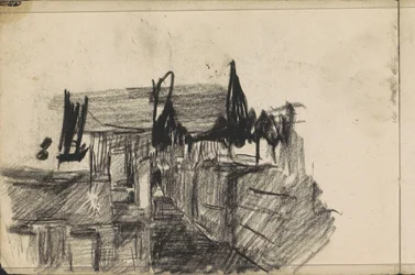Veduta di strada con figure