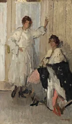 I manichini Ippy e Gertie a Hirsch, Amsterdam, c.1915-17