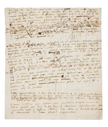 Due pagine di revisioni ai Principia Mathematica