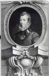 Sir Philip Sidney, inciso da Jacobus Houbraken, 1743