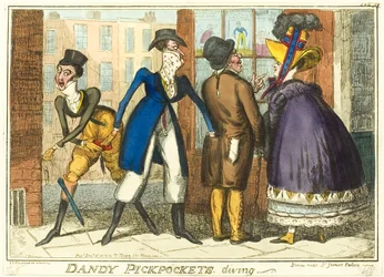 Immersione di borseggiatori dandy