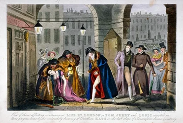 Scena a Covent Garden, Westminster, Londra