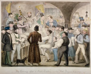 La sera dopo una falsa elezione nella prigione di Fleet, giugno 1835