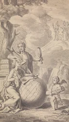 Frontespizio Vol. VII, No. I per il 1775 da Town and Country Magazine