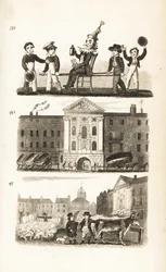 Guy Fawkes in Effigie, Ospedale di Bartholomew e Mercato di Smithfield