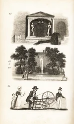 Chiesa di San Dunstan, Postino, Portalettere e Affilacoltelli