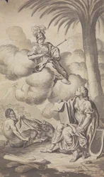 Town and Country Magazine - Frontespizio per Vol. IV, 1772
