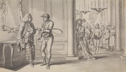 Illustrazione di periodico non identificato / commedia
