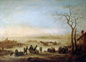 Lago ghiacciato, 1648
