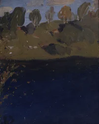 Al lago. Autunno, 1890