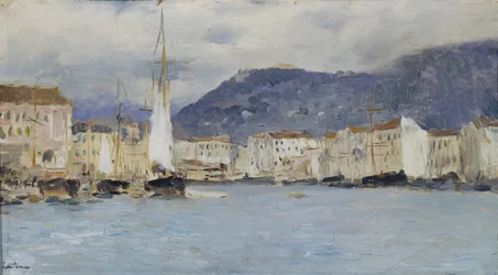 Paesaggio italiano, 1890