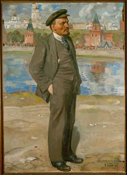 Lenin davanti al Cremlino, Mosca