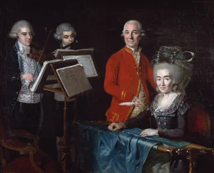 Gruppo familiare, 1781