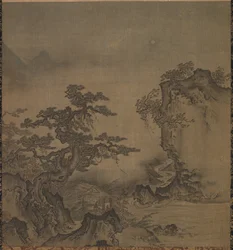 Paesaggio, seconda metà del 1400
