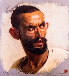 Testa cabila, 1861 circa (olio su tela)