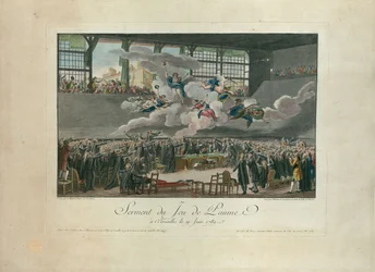 Il giuramento della Pallacorda del 20 giugno 1789