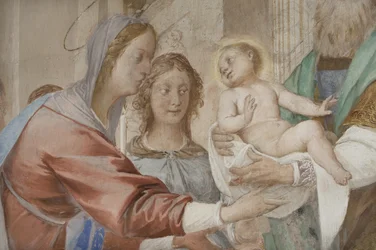 (dettaglio) Presentazione di Gesù al Tempio