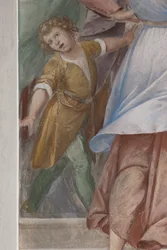 (dettaglio) Presentazione di Gesù al Tempio
