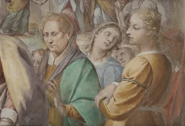 (dettaglio) Il matrimonio della Vergine Maria
