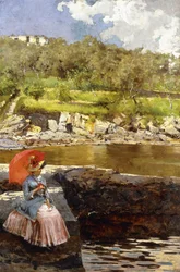 Il parasole rosso