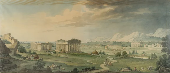 Vista delle magnifiche rovine dell