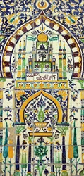 Mihrab da una moschea di Tunisi