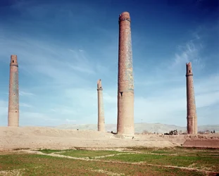Minareti della Madrasa di Hussein Baiqara