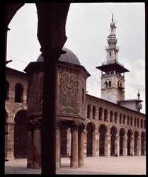 La Moschea degli Omayyadi, conosciuta anche come la Grande Moschea di Damasco