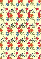 Stampa Flora, 2015 (carta tagliata)