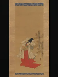 Cortigiana-danzatrice (Shirabyōshi) per il Capodanno
