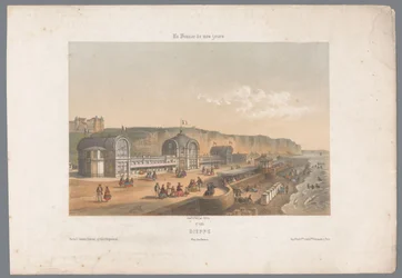 Vista sul casinò di Dieppe