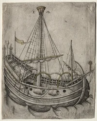 Una Nave che si Muove Verso Destra