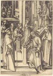 La presentazione della Vergine, c. 1490-1500