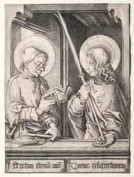 I dodici apostoli alle finestre gotiche: San Mattia e San Giuda Taddeo