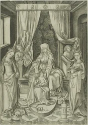 La Madonna con Sant