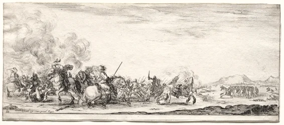 Pace e guerra: schermaglia di cavalleria