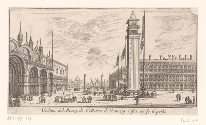 Veduta di Piazza San Marco a Venezia (Vedute di Roma e Venezia)