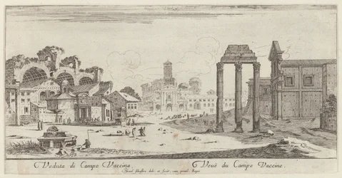 Veduta di Campo Vaccino