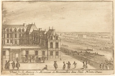 Veduta della Casa di Monsieur de Bretonuiller nell