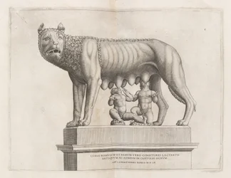 Lupa Capitolina con Romolo e Remo