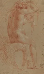 Figura Femminile Nuda [verso]