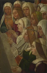 Membri femminili di una confraternita, c. 1500