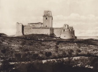 Assisi: La Rocca, XIV secolo