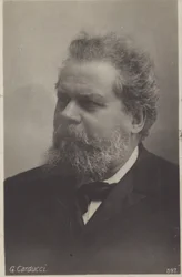 Giosue Carducci (1835-1907), poeta italiano vincitore del Premio Nobel